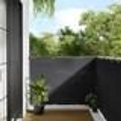 vidaXL Écran de balcon anthracite 120x800 cm 100% polyester oxford