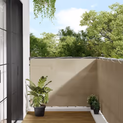 Avec ce paravent de balcon résistant à l'eau, vous pouvez profiter de l'intimité tout en prenant un bain de soleil. Intimité  ...