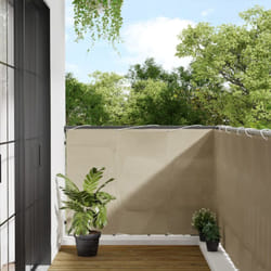 Vidaxl - cran de balcon beige 120x700 cm 100% polyester oxford
