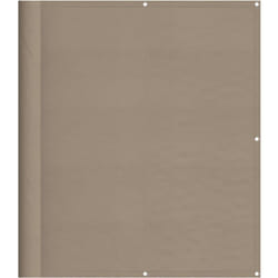 Vidaxl - cran de balcon taupe 120x700 cm 100% polyester oxford