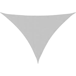 Vidaxl - Voile d'ombrage gris clair 7x5x5 m 100% polyester oxford