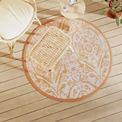 Ce tapis d’extérieur tendance est un excellent supplément décoratif à votre espace de vie extérieur ! Placez-le dans votre zo ...