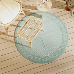 Ce tapis d’extérieur tendance est un excellent supplément décoratif à votre espace de vie extérieur ! Placez-le dans votre zo ...