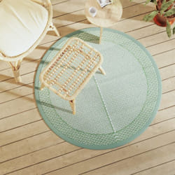 Vidaxl - Tapis d'extérieur arakil vert Ø120 cm pp