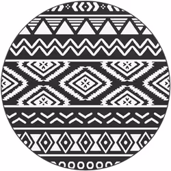 Ce tapis d’extérieur tendance est un excellent supplément décoratif à votre espace de vie extérieur ! Placez-le dans votre zo ...