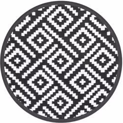 Ce tapis d’extérieur tendance est un excellent supplément décoratif à votre espace de vie extérieur ! Placez-le dans votre zo ...