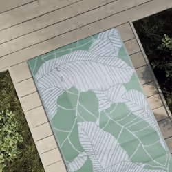 Ce tapis d’extérieur tendance est un excellent supplément décoratif à votre espace de vie extérieur ! Placez-le dans votre zo ...