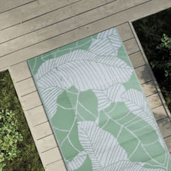 Tapis d'extérieur vert 80x150 cm pp
