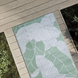 Ce tapis d’extérieur tendance est un excellent supplément décoratif à votre espace de vie extérieur ! Placez-le dans votre zo ...