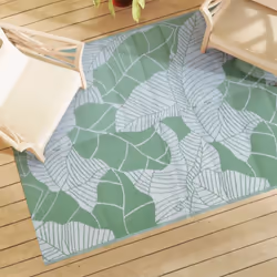 Ce tapis d’extérieur tendance est un excellent supplément décoratif à votre espace de vie extérieur ! Placez-le dans votre zo ...