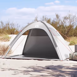 Cette tente de plage vous offre, à vous ainsi qu'à vos amis, un abri douillet pendant les fortes chaleurs de l'été, ou bien v ...