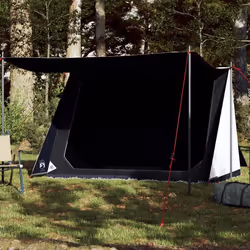 vidaXL Tente de camping 2 personnes blanc tissu occultant imperméable