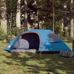 vidaXL Tente de camping à dôme 1 personne bleu imperméable