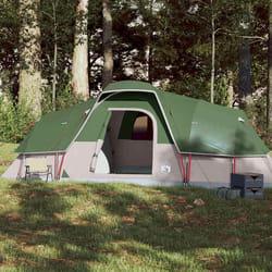 vidaXL Tente à dôme 11 personnes vert imperméable