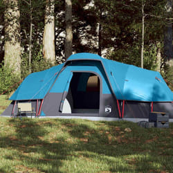 vidaXL Tente à dôme 11 personnes bleu imperméable