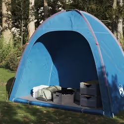 vidaXL Tente de réception bleu imperméable