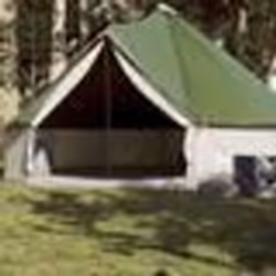 vidaXL Tente familiale tipi 8 personnes vert imperméable