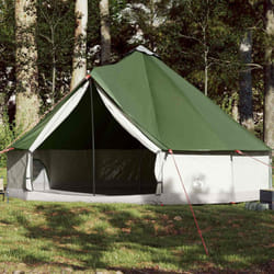 Vidaxl - Tente familiale tipi 12 personnes vert imperméable