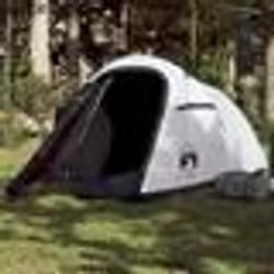 vidaXL Tente de camping tunnel 2 personnes tissu occultant imperméable
