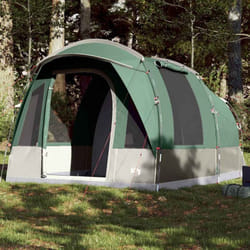 Vidaxl - Tente de camping tunnel 3 personnes vert imperméable