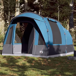 Cette tente de camping à l'aspect moderne vous protège des intempéries et vous offre un espace confortable pour vos aventures ...