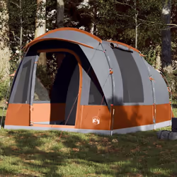 Cette tente de camping à l'aspect moderne vous protège des intempéries et vous offre un espace confortable pour vos aventures ...