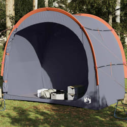 Vidaxl - Tente de rangement gris et orange imperméable