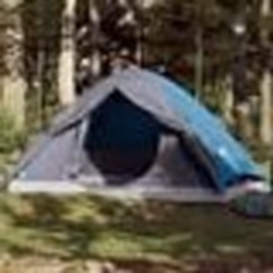 vidaXL Tente de camping à dôme 2 personnes bleu imperméable