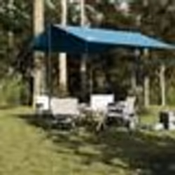 vidaXL Bâche de camping bleu 300x294 cm imperméable