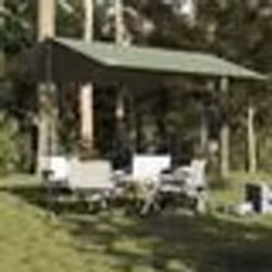 vidaXL Bâche de camping vert 360x294 cm imperméable
