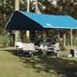 vidaXL Bâche de camping bleu 420x440 cm imperméable
