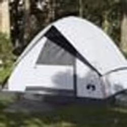 vidaXL Tente de camping à dôme 4 personnes tissu occultant imperméable