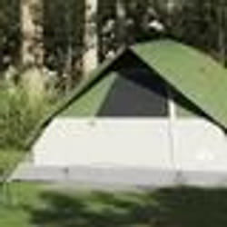vidaXL Tente familiale à dôme 6 personnes vert imperméable