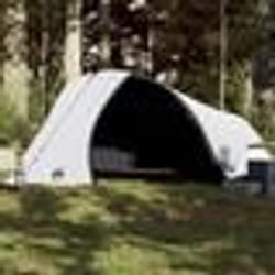 vidaXL Tente de camping à dôme 4 personnes tissu occultant imperméable