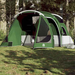 vidaXL Tente de camping tunnel 4 personnes vert imperméable