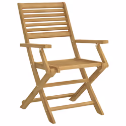 VidaXL 365737 chaise d'extérieur Terrace Bois d'acacia - Vue supplémentaire 4