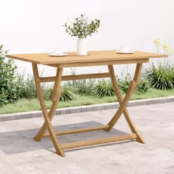 Profitez d'un bon repas en plein air avec votre famille et vos amis autour de la table de jardin en bois ! La table de jardin ...