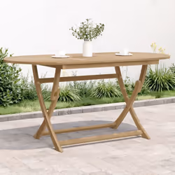 Profitez d'un bon repas en plein air avec votre famille et vos amis autour de la table de jardin en bois ! La table de jardin ...