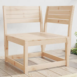 Vidaxl - Canapé d'angle de jardin 73x73x78cm bois pin massif