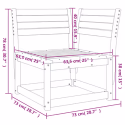 VidaXL 844668 Canapé de patio - Vue supplémentaire 8