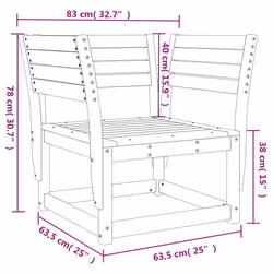 VidaXL 844674 Canapé de patio - Vue supplémentaire 8