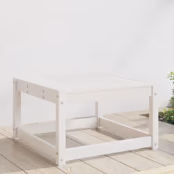 Ce repose-pied de jardin en bois sera un excellent supplément à votre jardin, terrasse ou patio pour discuter en famille et e ...