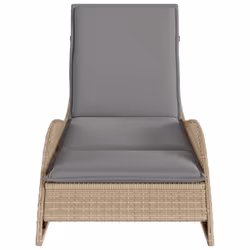 VidaXL 368281 chaise d'extérieur Linge Siège rembourré Polyuréthane, Acier Gris - Vue supplémentaire 4