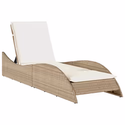 VidaXL 368282, Linge, Siège rembourré, Polyuréthane, Acier, Crème, Blanc, 110 kg, 550 mm