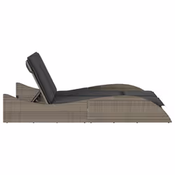 VidaXL 368289 chaise d'extérieur Linge Siège rembourré Polyuréthane, Acier Gris - Vue supplémentaire 5
