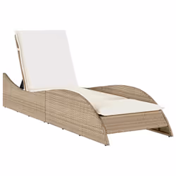 VidaXL 368291, Linge, Siège rembourré, Polyuréthane, Acier, Crème, Blanc, 110 kg, 550 mm