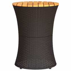 VidaXL 368296 table de jardin Noir - Vue supplémentaire 5