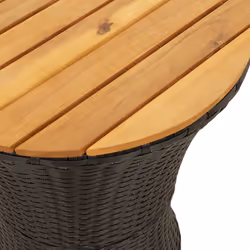 VidaXL 368296 table de jardin Noir - Vue supplémentaire 8