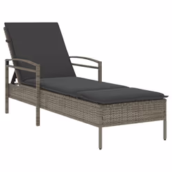 VidaXL 368301, Linge, Siège rembourré, Polyuréthane, Acier, Gris, 110 kg, 630 mm