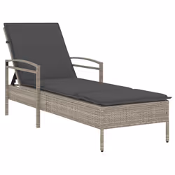 VidaXL 368304, Linge, Siège rembourré, Polyuréthane, Acier, Gris, 110 kg, 630 mm